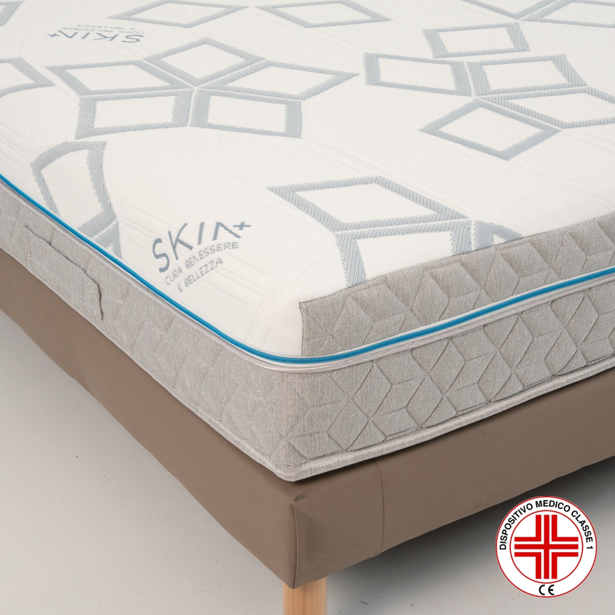 Materasso SKIN PLUS Memory 7 Zone Differenziate Sfoderabile