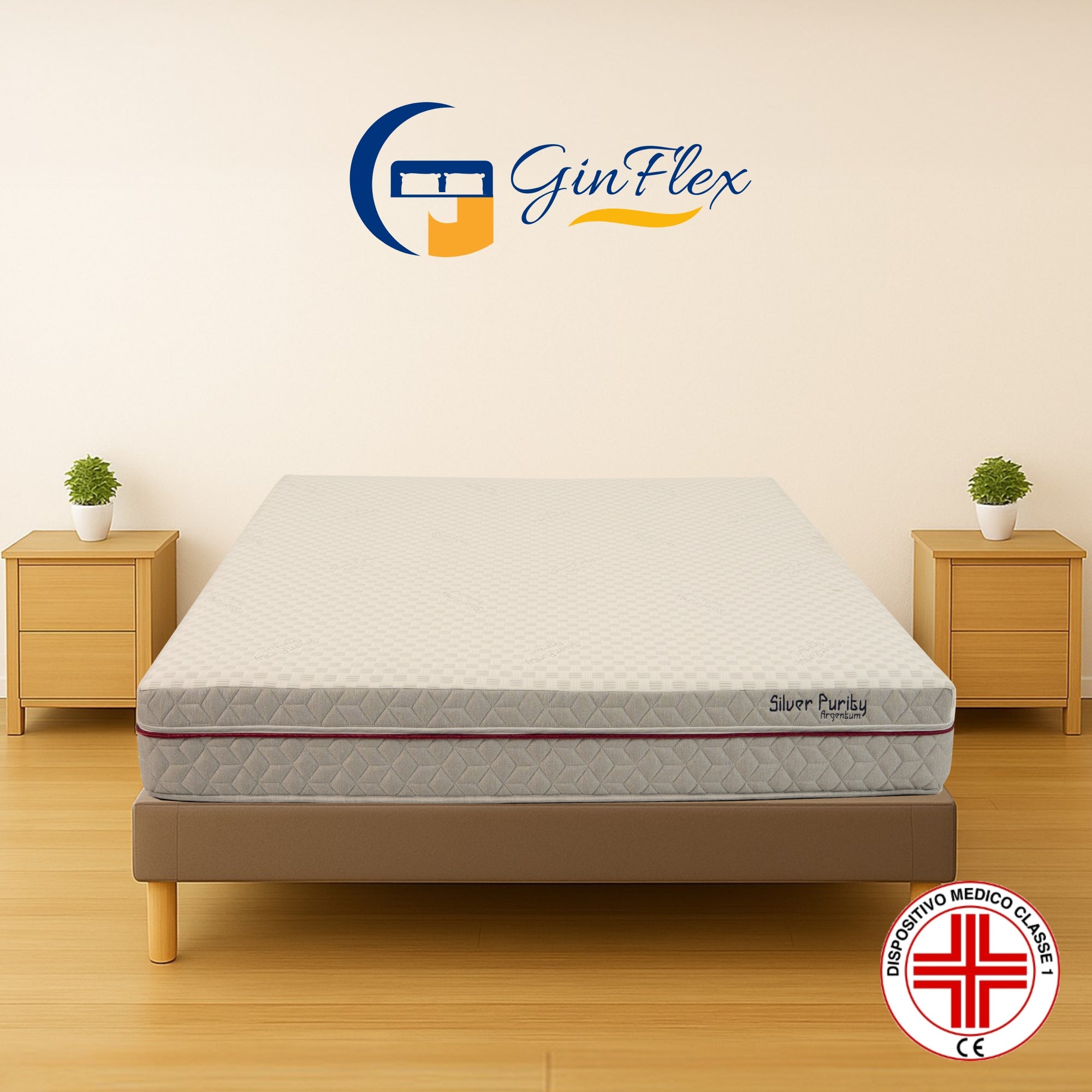Materasso Memory Breeze 800 Molle Insacchettate e Memory Bugnato Sfoderabile