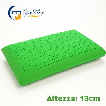 Guanciale Ginflex Memory Greeny | Aroma al Tè Verde