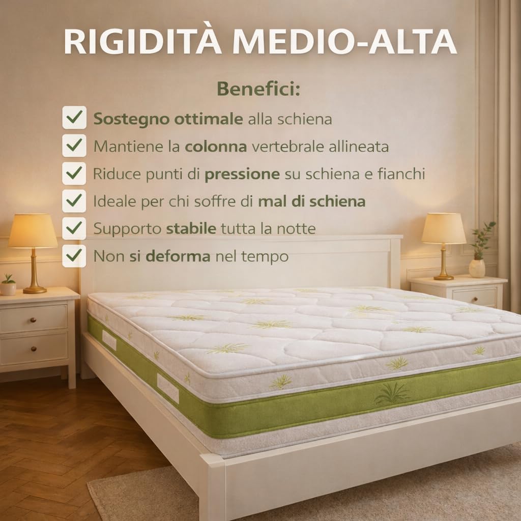 Materasso Waterfoam Aloe Vera